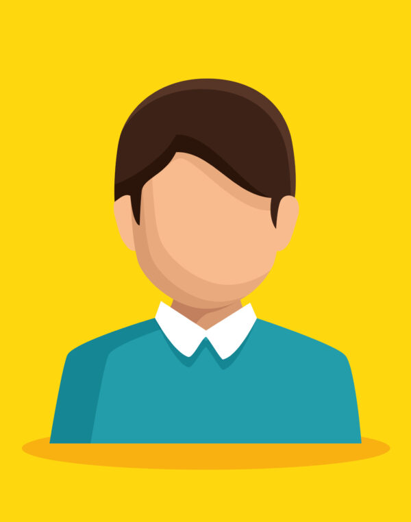 businessman character avatar isolated vector illustration design